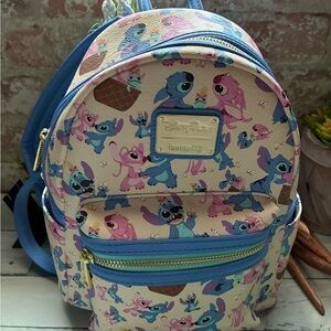 Disney Parks Loungefly Disney Stitch Backpack